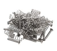 Vadillo 50pcs Chrome Single Coil Pickup & Regolare Altezza Molle Per