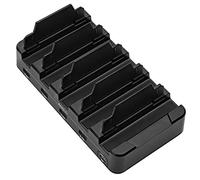 Vadillo Foldable 5 Porte USB A Supporto Hotel Caricabatterie Multi-Porta USB Tipo C Telefono Cellulare Tablet Smart Desktop Stazione di Ricarica Pc -- Spina Europea