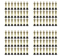 Vadillo Set di 96 statuette di trofei in plastica premio per i favori di festa, premio scolastico, premio per feste