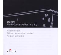 Vadim Repin Mozart: Violin Concertos Nos. 2, 3 & 5 (Repin / Menuhin) (CD) Album