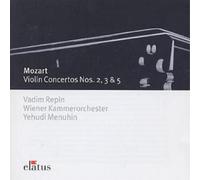 Vadim Repin Mozart: Violin Concertos Nos. 2, 3 & 5 (Repin / Menuhin) (CD) Album