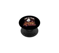 Vado a Walk My Weenie PopSockets PopGrip Adesivo