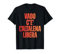 Vado c'è l'Altalena Libera - Umorismo Ironico Maglietta