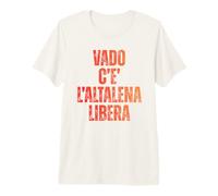 Vado c'è l'Altalena Libera - Umorismo Ironico Maglietta Premium