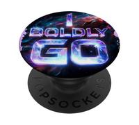 Vado coraggiosamente PopSockets PopGrip Adesivo