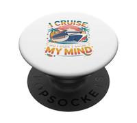 Vado in crociera in modo da non perdere la testa in vacanza in crociera PopSockets PopGrip Adesivo