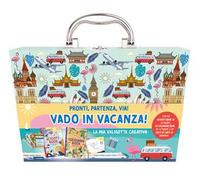 Libri Vado In Vacanza. La Mia Valigetta Creativa. Ediz. Illustrata. Con Pennarel