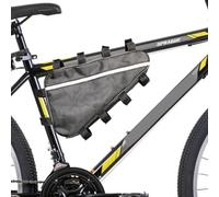 VADO VLTRA Borsa per telaio della bicicletta, impermeabile, in tessuto Oxford, triangolare, 39 x 36 x 22 cm, borsa riflettente per bicicletta, borsa per ciclismo all'aperto, custodia Li-Lon, telefono