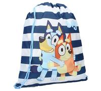 Vadobag Cagnolina BLUEY e BINGO Jump Into Fun - Borsa da Palestra Sacca Zaino Gym bag - Dimensioni 44x36cm - Azzurro Multicolore
