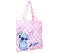 Vadobag Disney Lilo e Stitch BAG IT UP - Borsa Shopper Shopping bag - Dimensioni 40x40x1cm - Colore Rosa e Viola