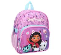 Vadobag Gabby's Dollhouse Gabby Zaino Rosa Casa Bambole 29x23x10cm Scuola Asilo Sport UFFICIALE