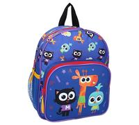 Vadobag MILO il gattino con amici LOFTY e LARK - Zainetto per bambini | Scuola | Asilo - Colore Blu - dimensioni 29x23x8cm