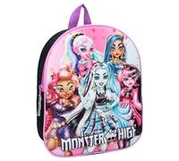 Vadobag MONSTER HIGH Zaino 3D - The Boo Crew - Zainetto per bambini | Scuola | Asilo - Multicolore - dimensioni 32x26x11cm