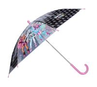 Vadobag Ombrello nero e trasparente | Monster High | Ombrello per bambini