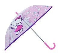 Vadobag Ombrello unisex per bambini Rainy Days, Hello Kitty, rosso, Colore: rosso, Einheitsgröße