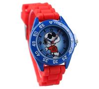 Vadobag Orologio analogico da polso per bambini - Colore Blu con cinturino Rosso