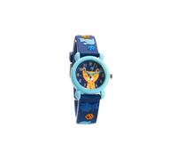Vadobag - Orologio analogico pronto, blu, tigre - per bambini, scuola materna - asilo - vacanze - ragazzo, blu