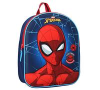 Zaino Scuola UOMO RAGNO Spiderman WEB HEAD 3D Zainetto 32x26cm Vadobag Marvel
