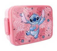 Vadobag STITCH Bon Appetit! - Portamerenda Lunch Box in plastica con coperchio - dimensioni 16x13x5cm DISNEY Originale Lilo e Stitch