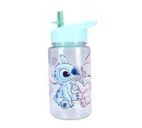 STITCH ANGEL Bottiglia 450ml BORRACCIA Plastica Originale DISNEY Lilo Stitch