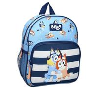 Vadobag Zaino cagnolina BLUEY e BINGO Abbraccio - Zainetto 2 Scomparti per bambini | Scuola | Asilo - Blu e Azzurro - dimensioni 29x23x8cm