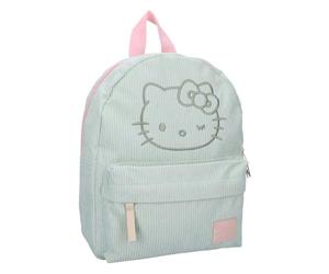 Vadobag zaino Hello Kitty velluto a coste verde - borsa per bambini zaino scuola
