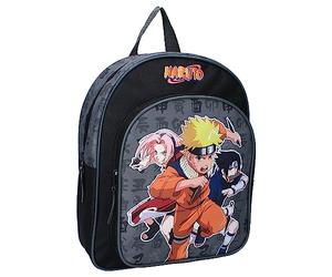 Vadobag Zaino NARUTO TRIO Sasuke Sakura - Zainetto per bambini | Scuola | Asilo - Colore Nero - dimensioni 30x25x11cm