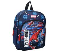Vadobag Zaino SPIDERMAN Beyond Amazing Uomo Ragno AVENGERS - Zainetto per bambini | Scuola | Asilo - Colore Blu Scuro - dimensioni 30x25x11cm - 200-4526 Navy