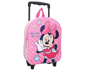 Vadobag Zaino Trolley 3D Minnie Mouse Fashion Besties, Rosa, One size, Classico