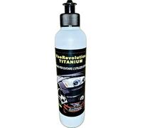 VAE Revolution Titanium Pasta Correttiva e Lucidante per Carrozzeria 225 gr con Panno in Microfibra, Formula Professionale con Silicio e Oli Vegetali, Taglio e Lucidatura in un Solo Passaggio