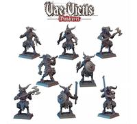 Vae Victis Guerrieri Uomini Bestia Stampa 3D Figurina