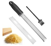 VAEIORP 1 Pcs Grattugia Limone Zester in Acciaio Inox con Lama Ultra Affilata, Grattugia per Agrumi, Aglio, Zenzero, Noce Moscata, Grattugia da Cucina, Lavabile in Lavastoviglie