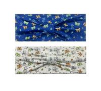 VAEIORP 2 Pcs Fasce per Capelli Bambino Fascia Fasce Elastiche Turbante per Decorazione Capelli Bambini