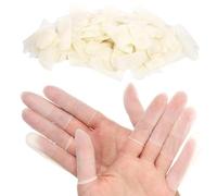 VAEIORP 200 Pezzi Ditali in Lattice Impermeabili, Antistatici Proteggi Dita, Copri Pollice e Ditali in Silicone per Dita, Protezione per Dita in Lattice, Finger Cot