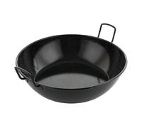 Vaello Campos - Wok smaltato, 2 manici 40 cm