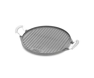 Vaello la Valenciana piastra in ghisa, rotonda, argento, Ghisa, Silver, 32 cm