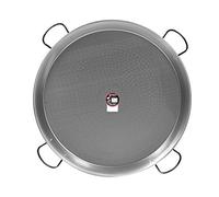 Vaello Paella Padella per Paella, Ferro, Grigio, 107 x 107 x 8 cm