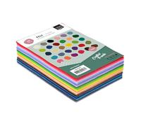 Vaessen Creative 10429-003 - Fogli di feltro A6, 10x15 cm, spessore 1 mm, confezione da 30, multicolore