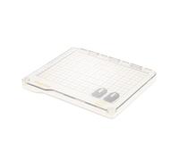 Vaessen Creative 2137-033 Piattaforma per Stampo, Bianco/Trasparente, 23.5x20.5x1.8 cm