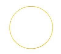 Vaessen Creative Anello Metallico per Lavori d’Artigianato, Giallo, Ø 25 cm x 3 mm, per Acchiappasogni, Anello Ghirlanda per Wall Hanging, Uncinetto, Decorazioni bohémien, per Matrimoni e molto altro