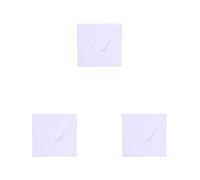 Vaessen Creative Buste Florence, quadrate piccole, bianche, per biglietti, set di 15, biglietti assortiti disponibili