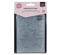 Vaessen Creative Cartella per Embossing, Vite Uva 14,6 x 10,8 x 0,5 cm, 1 pezzo, per Biglietti di Compleanno, Biglietti di Nascita, Biglietti di Natale e Artigianato di Carta