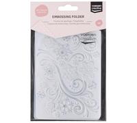 Vaessen Creative Cartella per Goffratura Fiocco di Neve 14,6 x 10,7 cm - Cartella per Embossing per Biglietti, Scrapbooking, Journaling - Riutilizzabile, Risultati Precisi, Per Macchine da Taglio