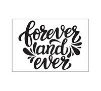 Vaessen Creative Cartella per Goffratura Forever & Ever 14,6 x 10,7 cm - Cartella per Embossing per Biglietti, Scrapbooking, Journaling - Riutilizzabile, Risultati Precisi, Per Macchine da Taglio