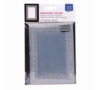 Vaessen Creative Cartella per Goffratura, Photo Frame, 14,6 x 10,7 cm, per Aggiungere Consistenza e Dimensione a Progetti di Artigianato di Carta e Scrapbooking