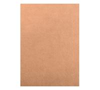 Vaessen Creative Cartoncino A4-25 pz - Carta Colorati Light Kraft (Marrone) 216 g - per Scrapbooking, Biglietti, Fustellatura e Progetti con la Carta - Liscio