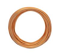 Vaessen Creative 24233-010 Creative Filo di Alluminio, Arancione Zafferano, Diametro 4 mm, Lunghezza 10 m