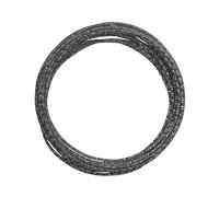 Vaessen Creative Filo di Ferro Modellabile Embossing Hammer da 5 m x 2 mm Anthracite (Grigio)- Filo Flessibile per Creazioni Floreali, Realizzazione di Gioielli e Modellismo