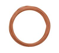 Vaessen Creative Filo di Ferro Modellabile Intorno Embossing da 30 m x 2 mm Orange Copper - Filo Flessibile per Creazioni Floreali, Realizzazione di Gioielli e Modellismo