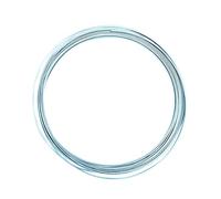 Vaessen Creative Filo di Ferro Modellabile Piatto da 5 m x 1 mm x 3,5 mm Ice Blue - Filo Flessibile per Creazioni Floreali, Realizzazione di Gioielli e Modellismo